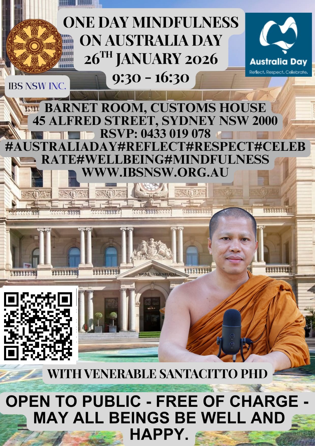 Image for One Day Mindfulness for Australia