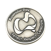 Australia day medallion