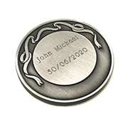 Australia day medallion back